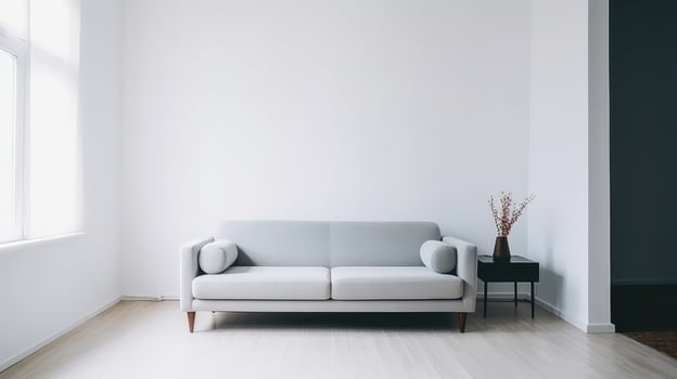 Modern living room interior. Illustration photo