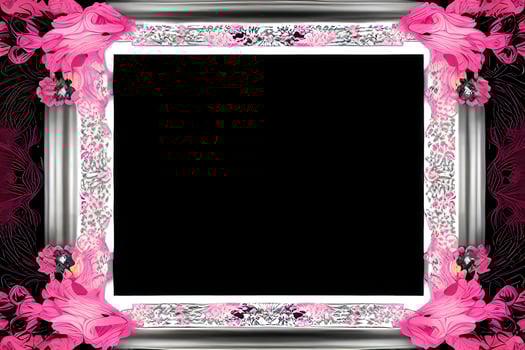 Decorative Flower Element - A Creative Touch for Your Designs photo