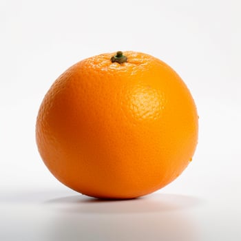 An orange Generated photo