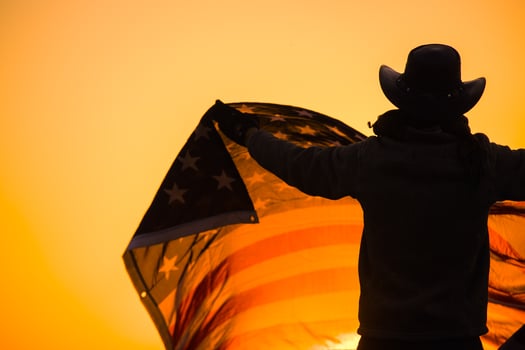 American cowboy man photo