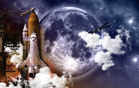 Mission Space Background photo