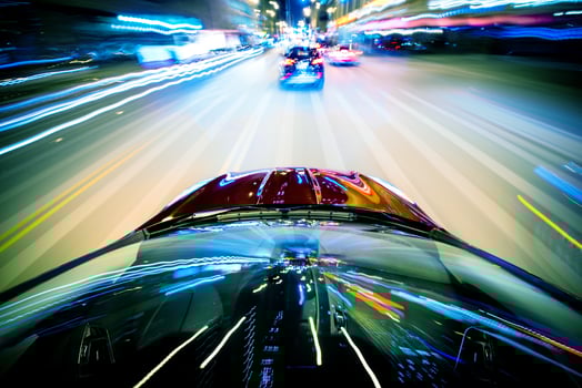 Nightly City Traffic photo
