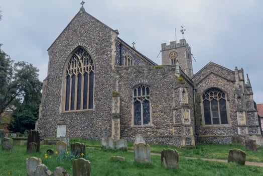 Halesworth Church in Suffolk photo