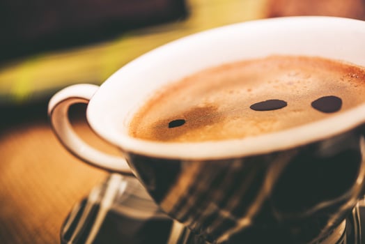 Fresh Hot Coffee Cup photo