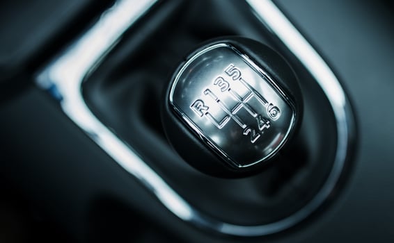 Transmission Shifter Close-up photo