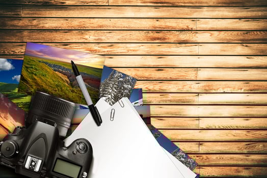 Photographer Desk Top VIew photo