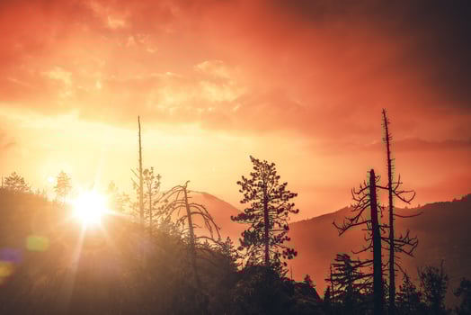 Scenic California Sunset photo