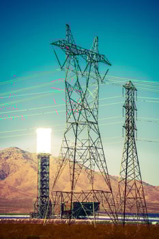 Solar Thermal Power Plant photo