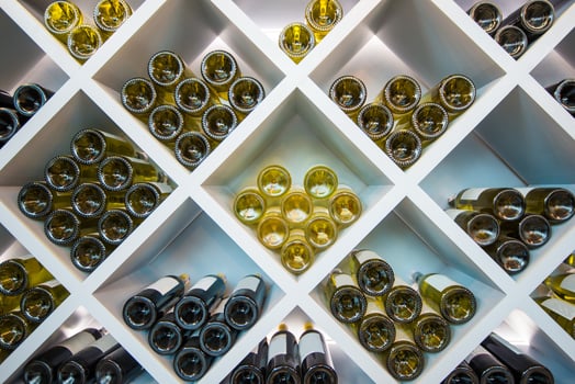 Wines Wooden Shelve photo