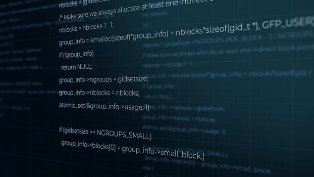 Coding Encrypted Program Security Hacking Code Screen Background photo