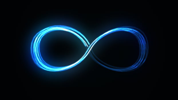 Endless infinity or infinite Fast Speed lines Technology Background photo