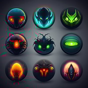 character alien space avatar photo