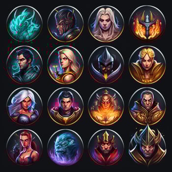icon fantasy character avatar photo