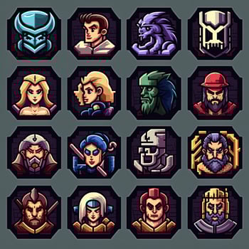 background fantasy character avatar photo