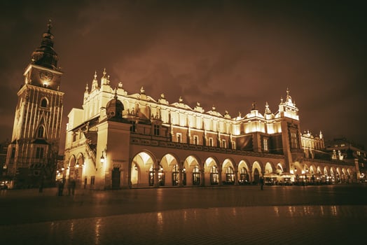 Krakow Main Square Poland photo