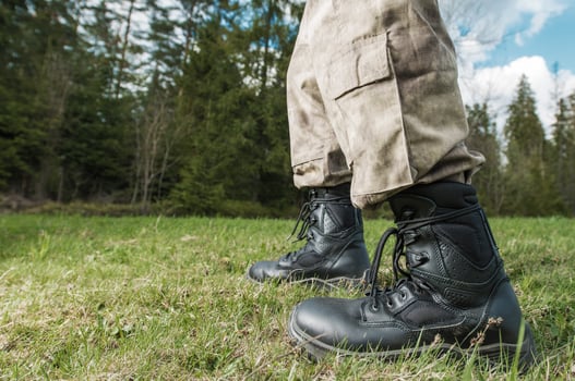Poacher at Work Concept photo