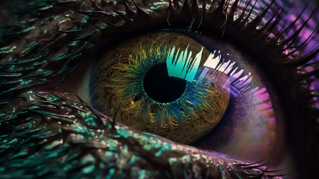 Uncommon close - eye, spaceship hallway, untouchable couture plan,. photo