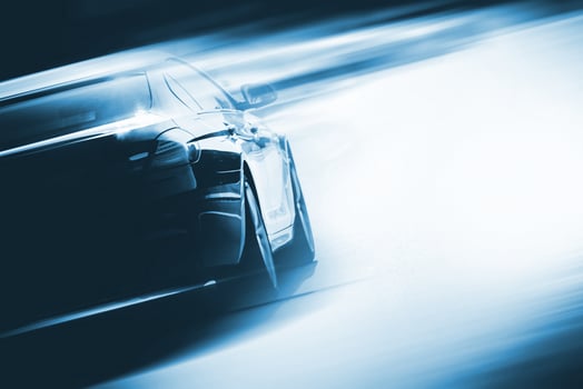 Speeding Car Background photo