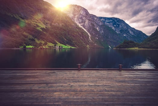 Scenic Place in the Norway photo