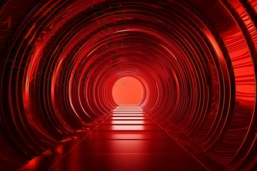 abstract red metal mural wallpaper. photo
