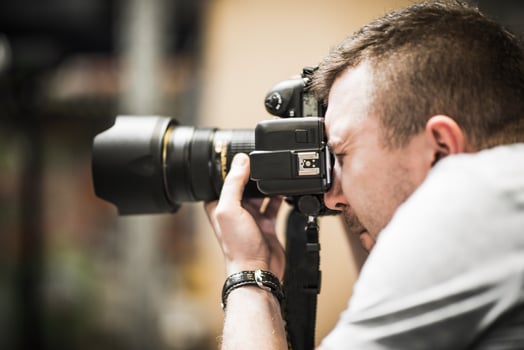 Studio Photographer in Action photo