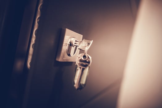 Office Metal Door Lock and Keys photo