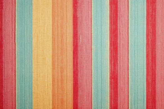 Vintage summer spring autumn stripe pattern, linen fabric texture. photo