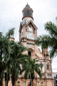 The historical Nuestra Senora del Palmar cathedral in Palmira photo