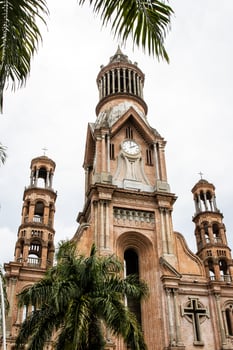 The historical Nuestra Senora del Palmar cathedral in Palmira photo