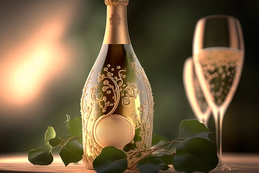 Raise a Glass to Luxury Discover the Delicate Bubbles of Champagne photo