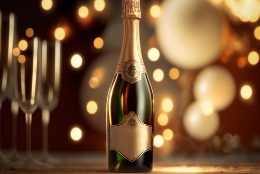 Raise a Glass to Luxury Discover the Delicate Bubbles of Champagne photo