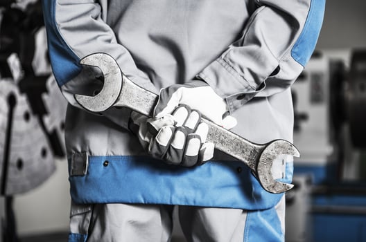 Machinery Mechanic on a Duty photo