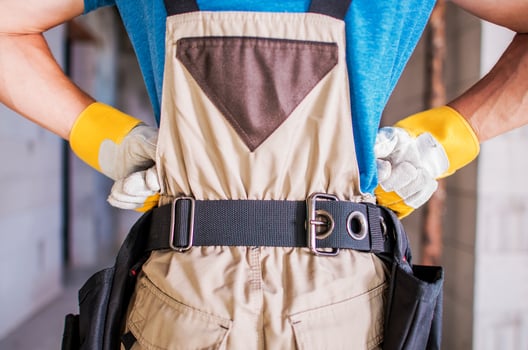 Contractor with Tools photo