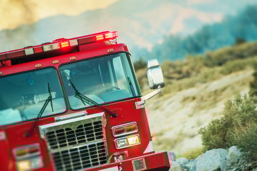 Fire Truck Rescue Operation photo