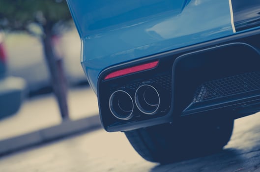 Modern Car Exhaust System photo