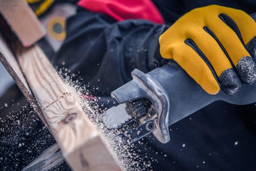 Reciprocating Saw Closeup photo