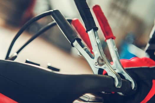 Car Electric Jumper Cables photo