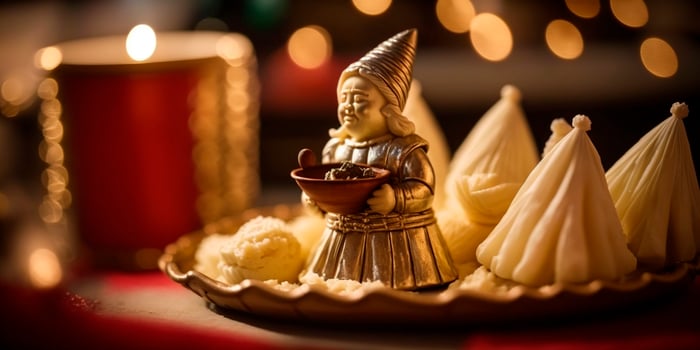 A Mexican Christmas Still Life with Bokeh photo