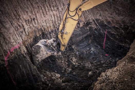 Construction Excavation Site photo