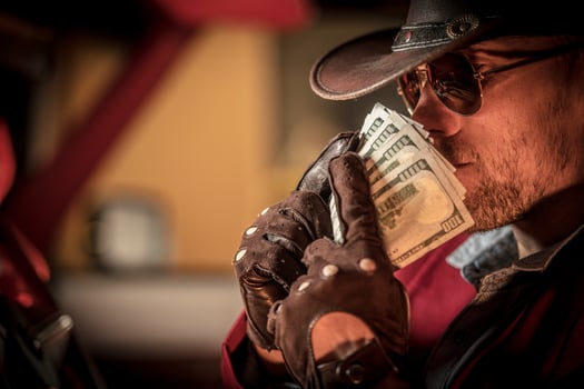 Cowboy Money Sniffing photo