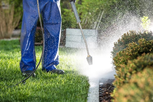 Power Washing Garden Elements photo