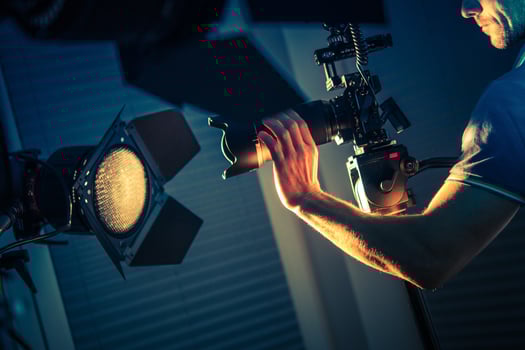 Camera Operator Indoor Shot photo