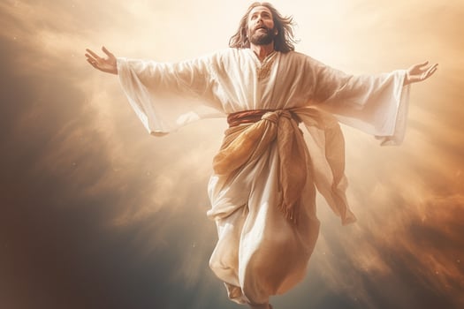 Ascension day of jesus christ or resurrection day of son of god. Good friday. Ascension day concept by photo