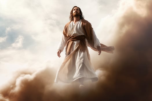 Ascension day of jesus christ or resurrection day of son of god. Good friday. Ascension day concept by photo