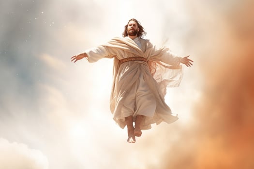 Ascension day of jesus christ or resurrection day of son of god. Good friday. Ascension day concept by photo