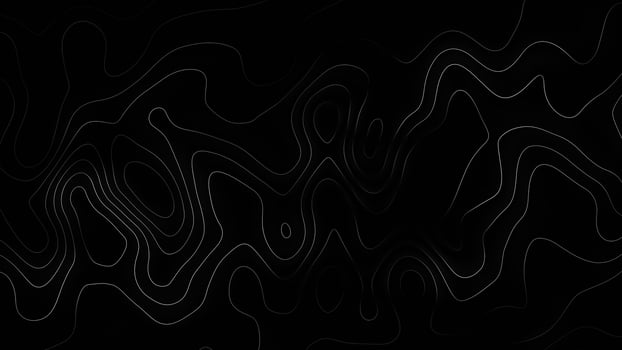 Abstract Wood Grain lines Stroke Wave Pattern Black And White Map Background photo
