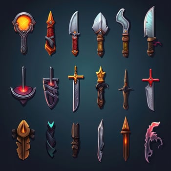 sharp knife weapon game photo