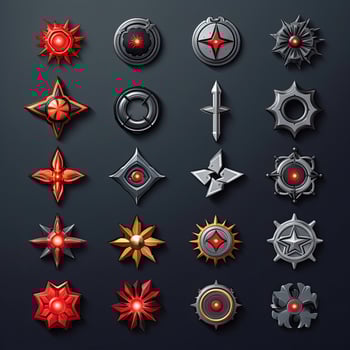 iron shuriken weapon game photo