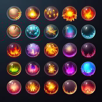 design magic sphere game photo