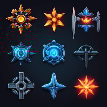 dangerous shuriken weapon game photo